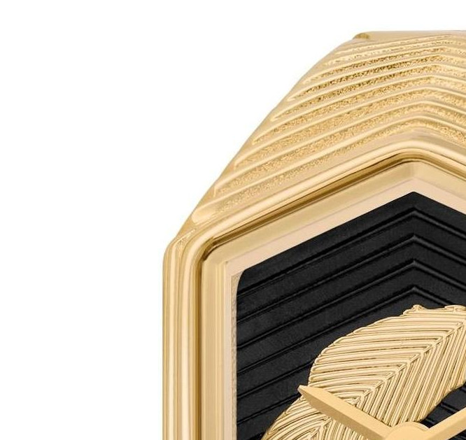 Fossil ES5382 Watch Ring Two-Hand Gold-Tone Stainless Steel - zegarek damski 4