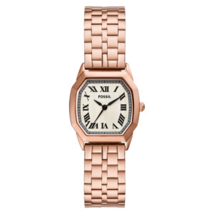 Fossil ES5386 Rose Gold Stainless Steel 27mm - zegarek damski