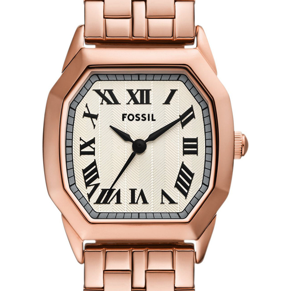 Fossil ES5386 Rose Gold Stainless Steel 27mm - zegarek damski 2