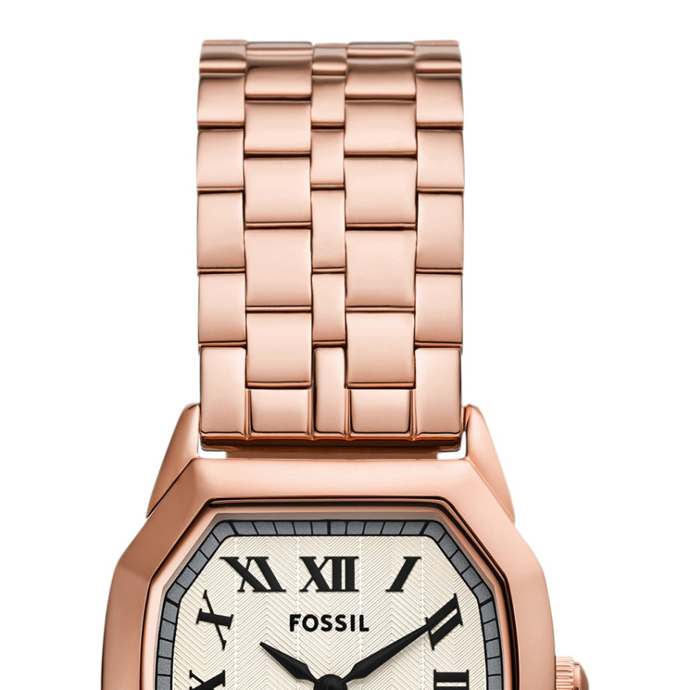 Fossil ES5386 Rose Gold Stainless Steel 27mm - zegarek damski 3