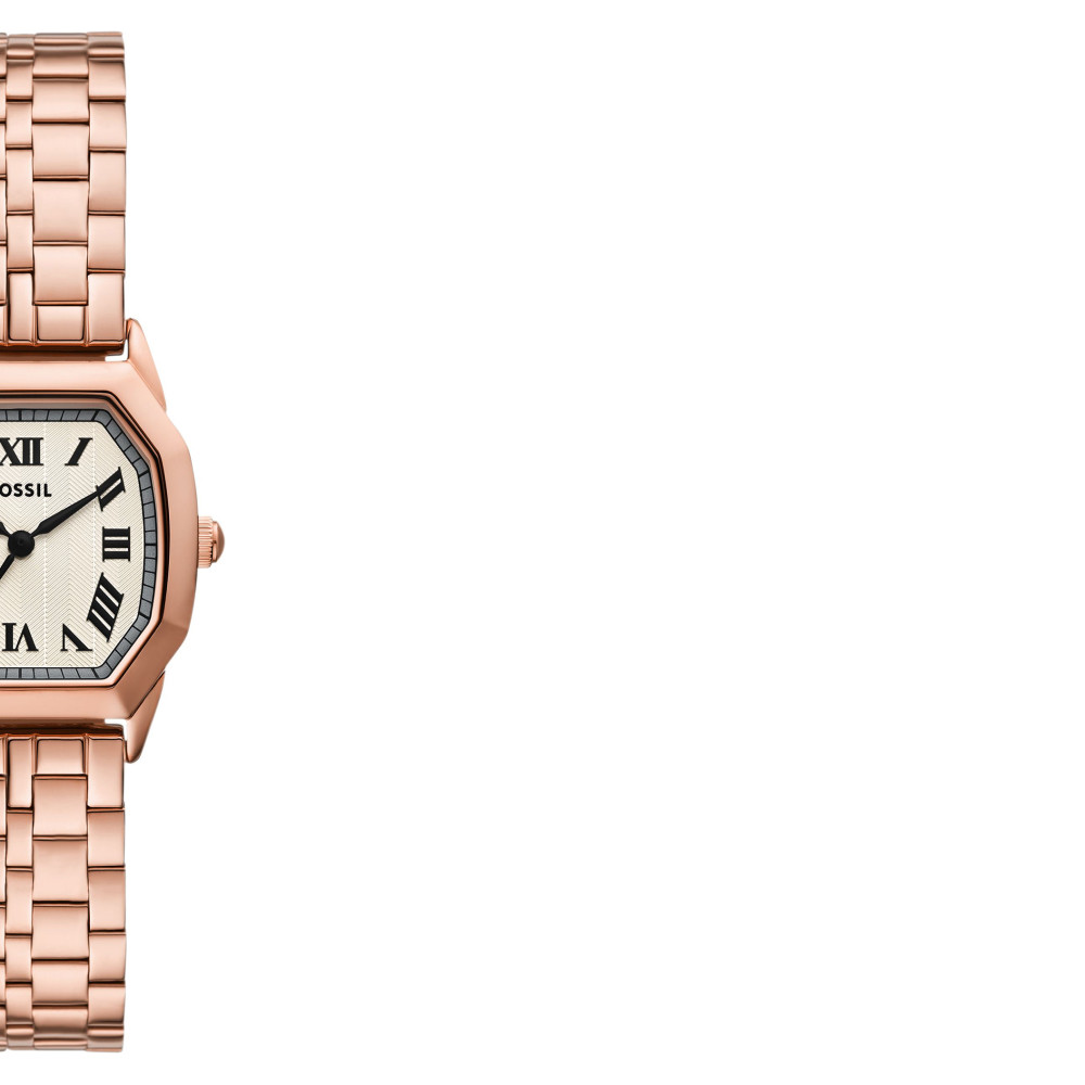 Fossil ES5386 Rose Gold Stainless Steel 27mm - zegarek damski 6
