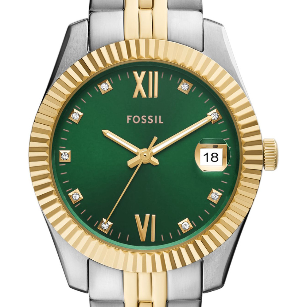 Fossil ES5388 Bicolor Stainless Steel 31mm - zegarek damski 2