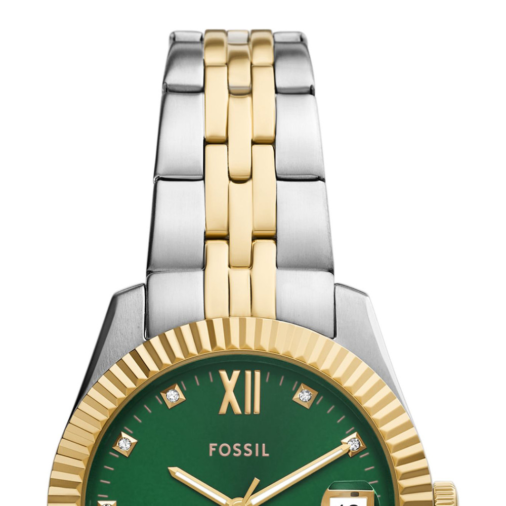 Fossil ES5388 Bicolor Stainless Steel 31mm - zegarek damski 3
