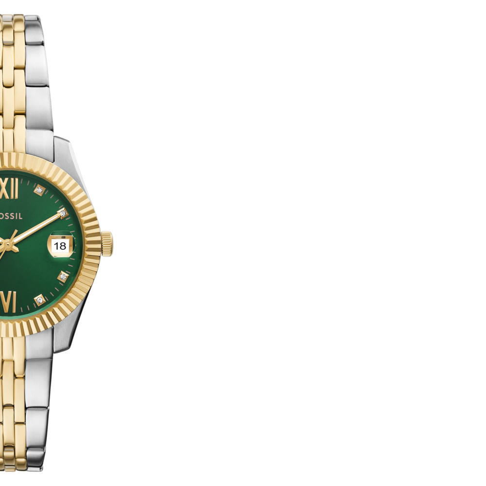 Fossil ES5388 Bicolor Stainless Steel 31mm - zegarek damski 6
