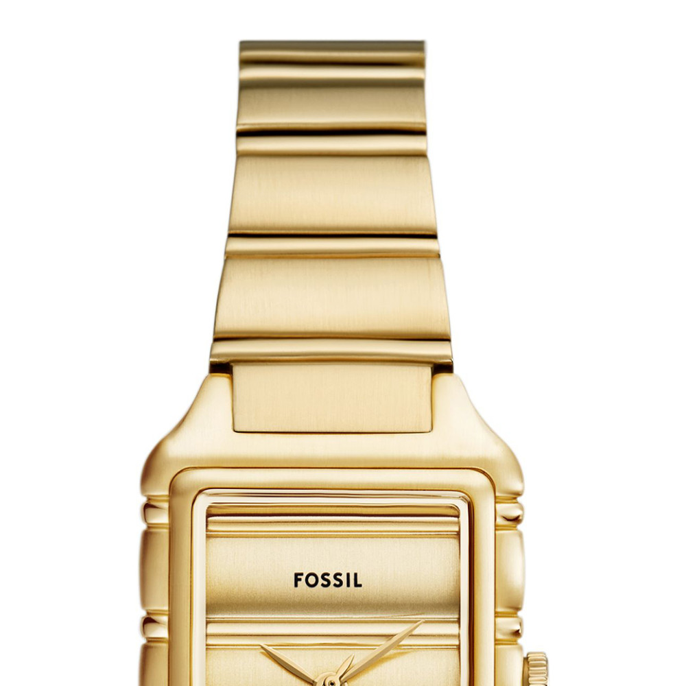 Fossil ES5389 RAQUEL Gold Stainless Steel 23mm - zegarek damski 3