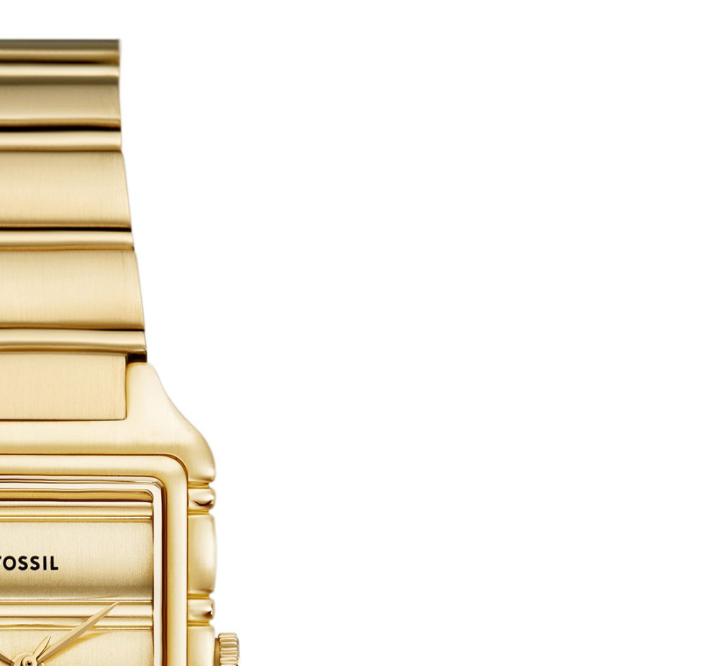 Fossil ES5389 RAQUEL Gold Stainless Steel 23mm - zegarek damski 5