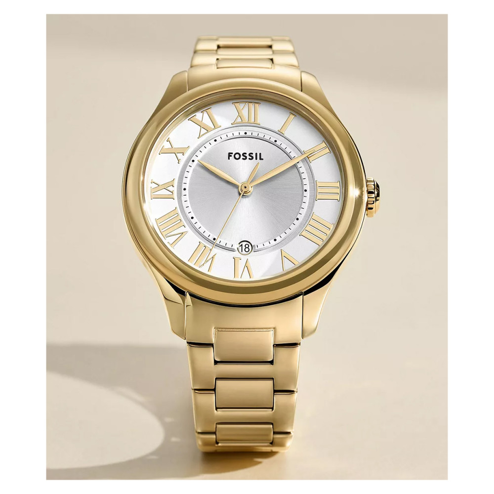 Fossil ES5395 Gilmore Gold Stainless Steel 38mm - zegarek damski 9