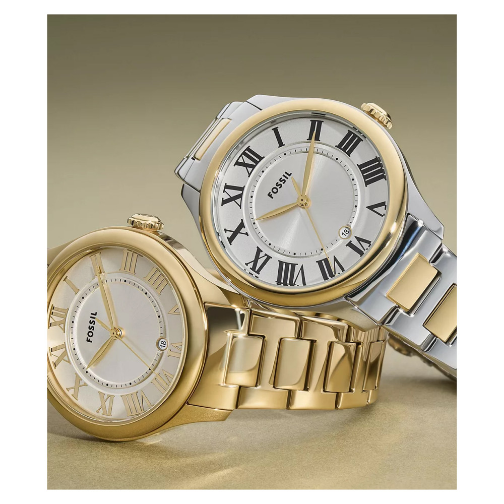 Fossil ES5395 Gilmore Gold Stainless Steel 38mm - zegarek damski 10