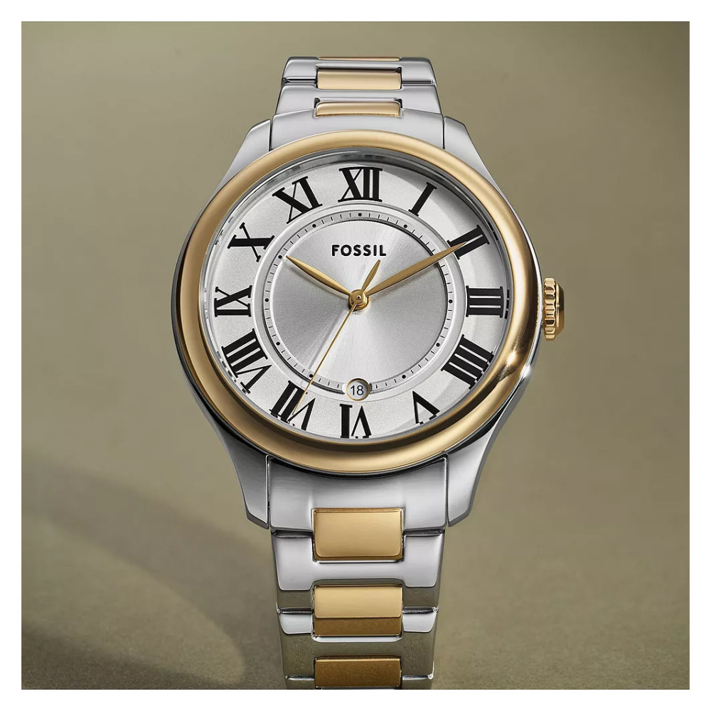 Fossil ES5396 Gilmore Bicolor Stainless Steel 38mm - zegarek damski 9