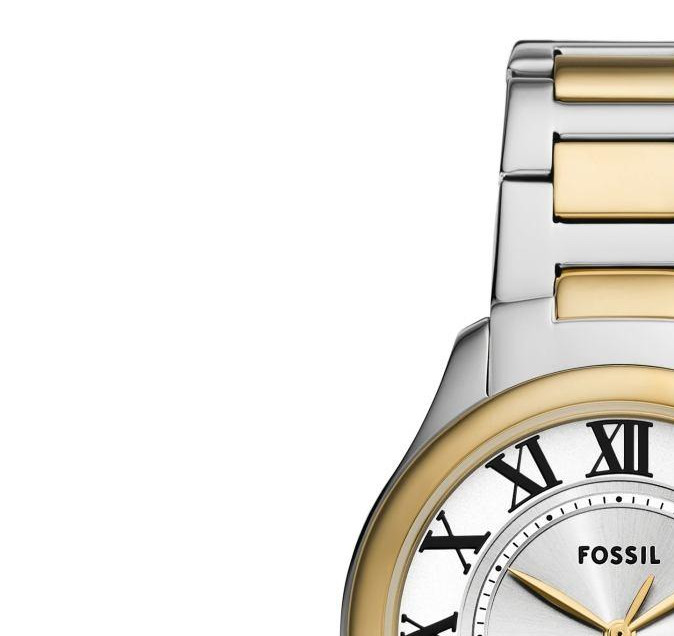 Fossil ES5396 Gilmore Bicolor Stainless Steel 38mm - zegarek damski 4