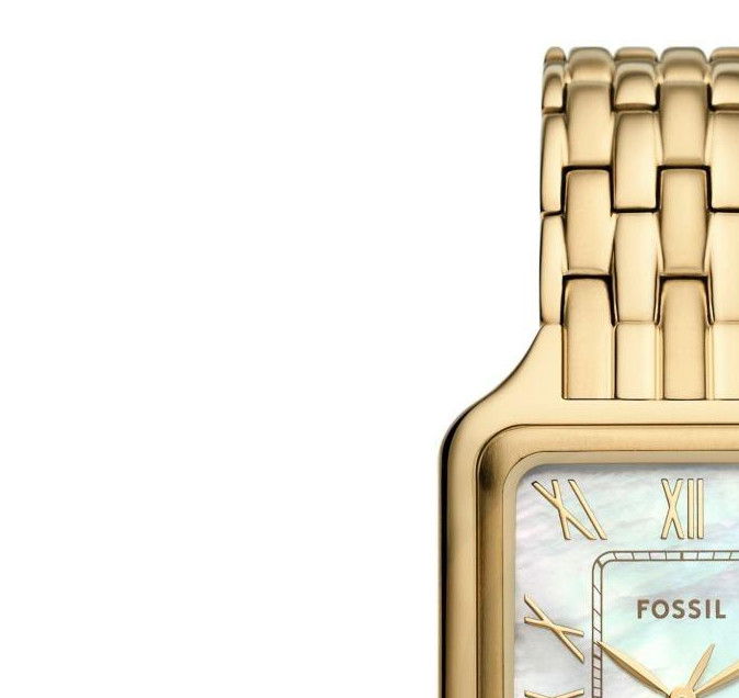 Fossil ES5398 Raquel Sun Moon Gold Stainless Steel 29mm - zegarek damski 4