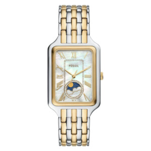 Fossil ES5399 Raquel Sun Moon Bicolor Stainless Steel 29mm - zegarek damski