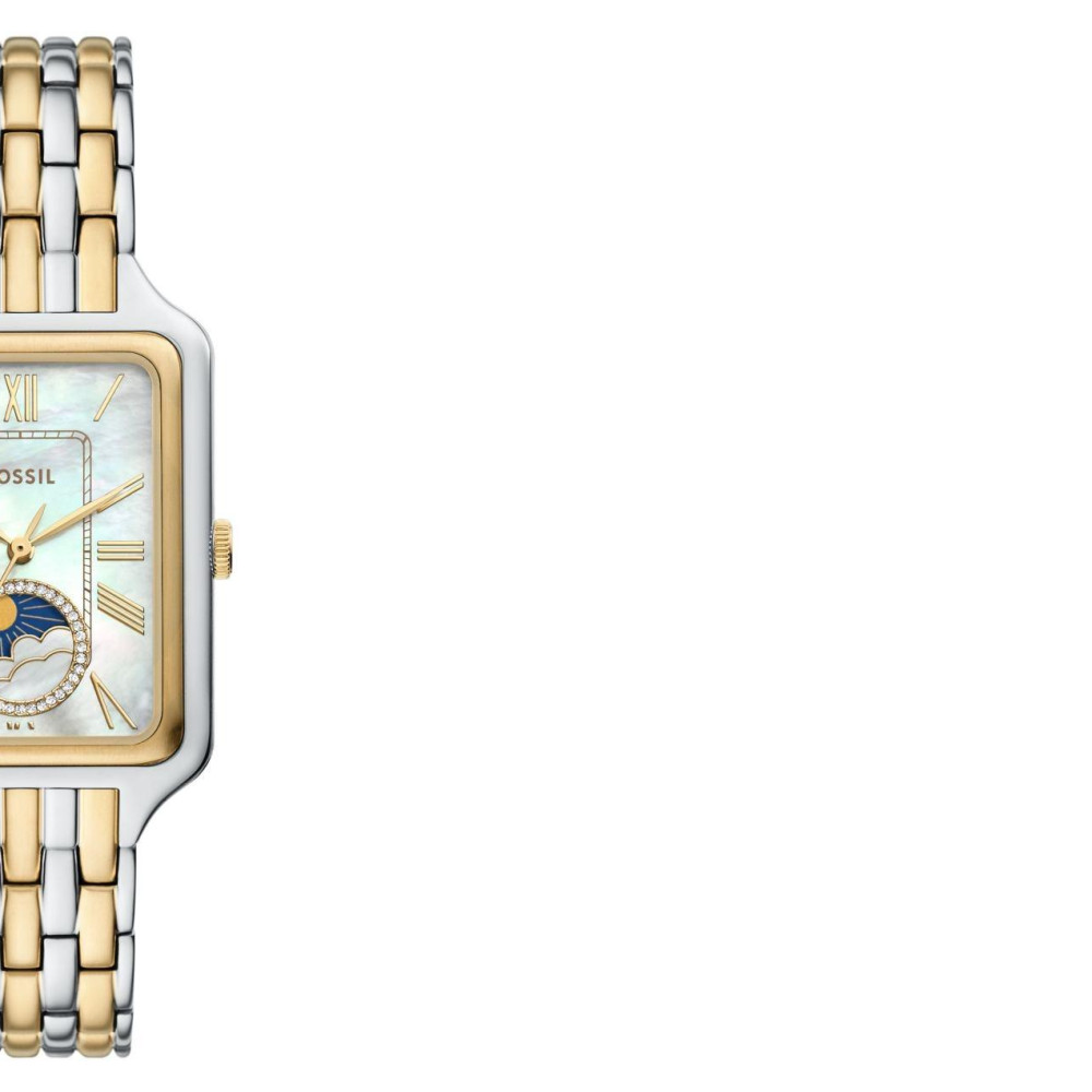 Fossil ES5399 Raquel Sun Moon Bicolor Stainless Steel 29mm - zegarek damski 6