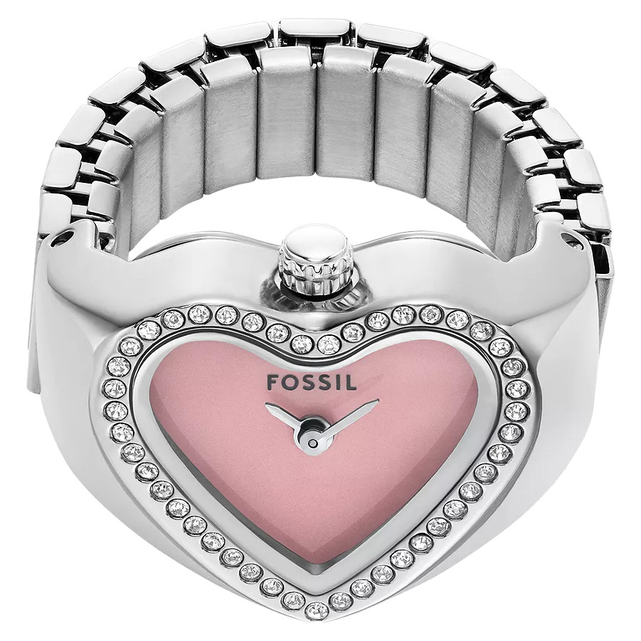 Fossil ES5408 Ring Stainless Steel 18mm - zegarek damski 7