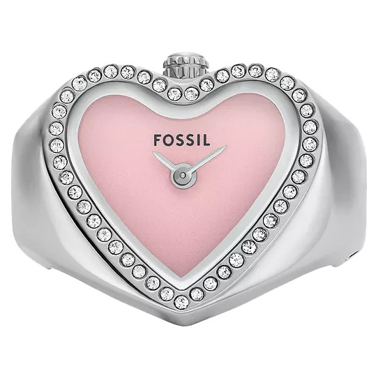 Fossil ES5408 Ring Stainless Steel 18mm - zegarek damski 8