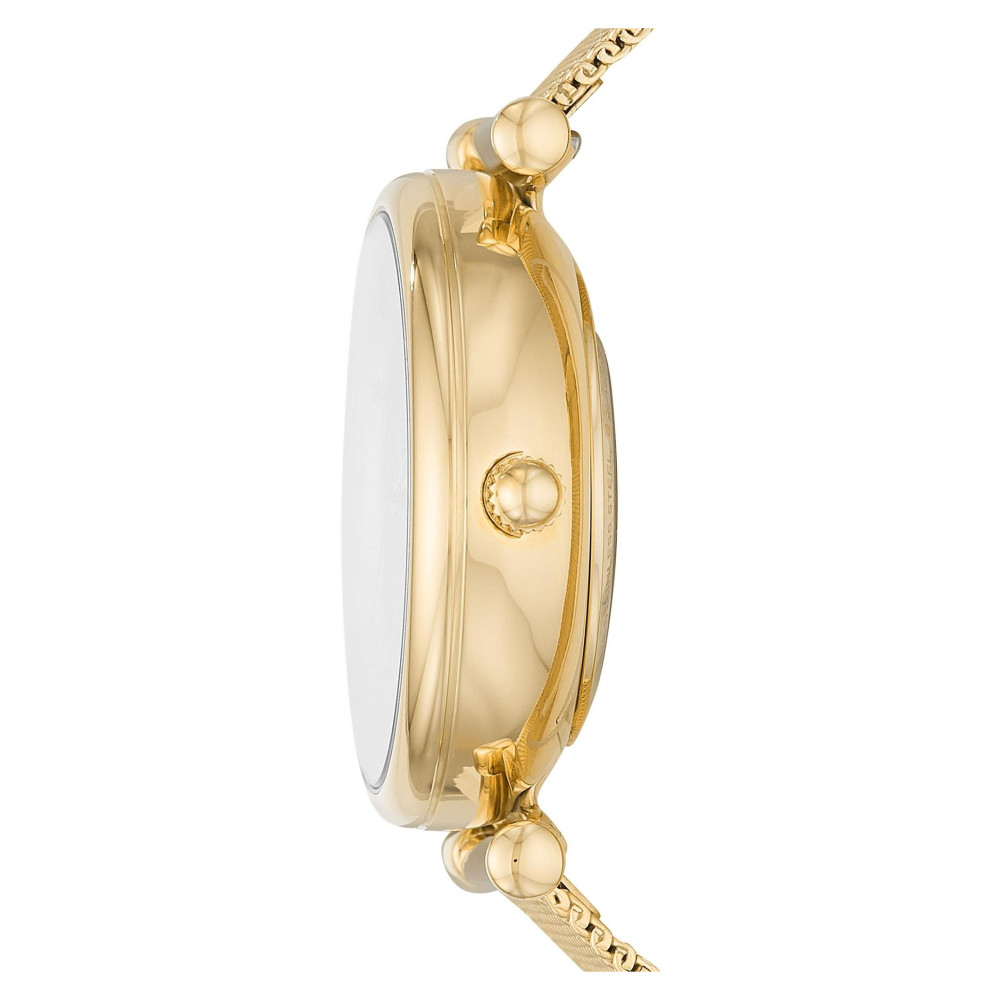Fossil ME3250 CARLIE Gold Stainless Steel 35mm - zegarek damski 7