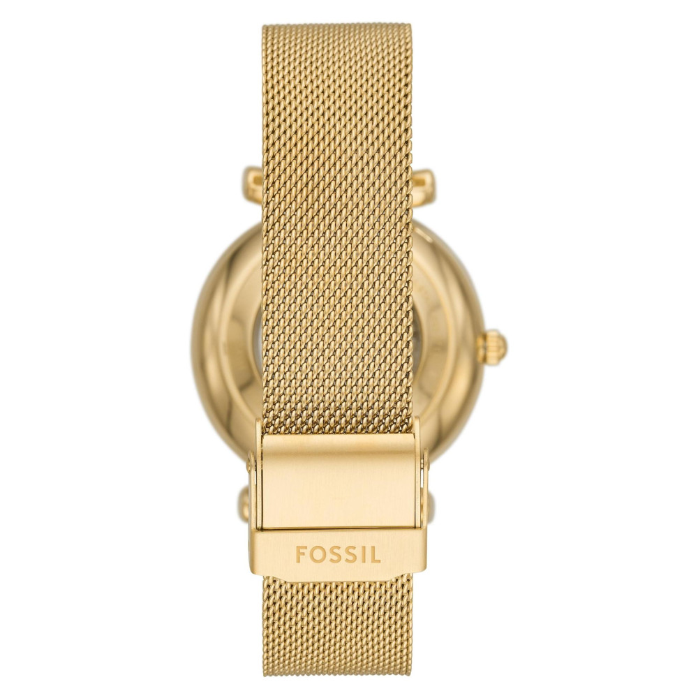 Fossil ME3250 CARLIE Gold Stainless Steel 35mm - zegarek damski 8