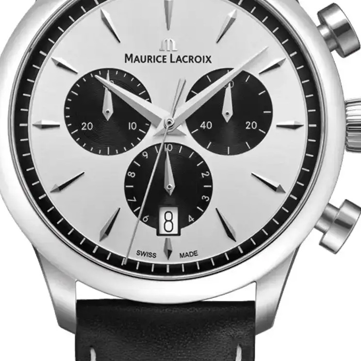 Maurice Lacroix 1975 Quartz Chronograph 751038-SS001-130-2 - zegarek męski 2