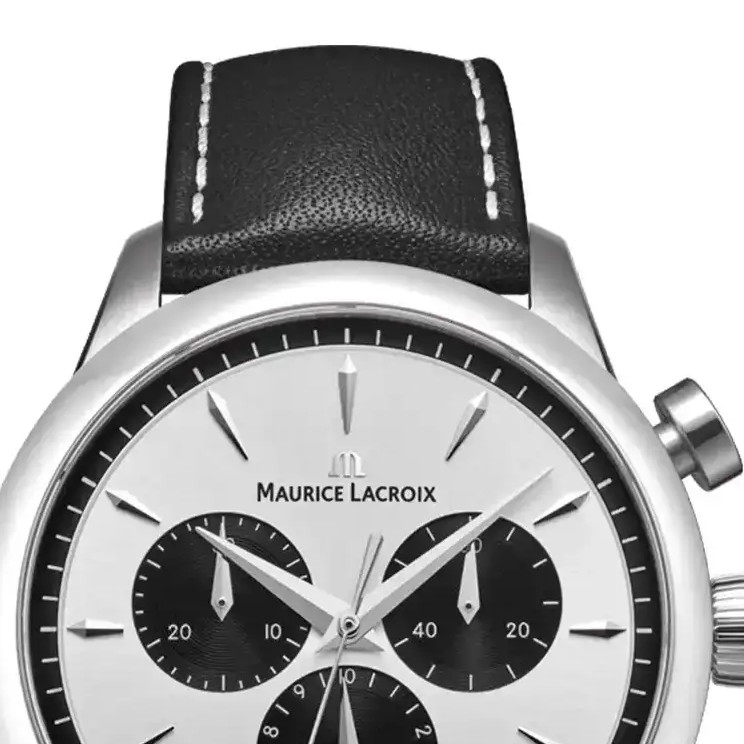 Maurice Lacroix 1975 Quartz Chronograph 751038-SS001-130-2 - zegarek męski 3