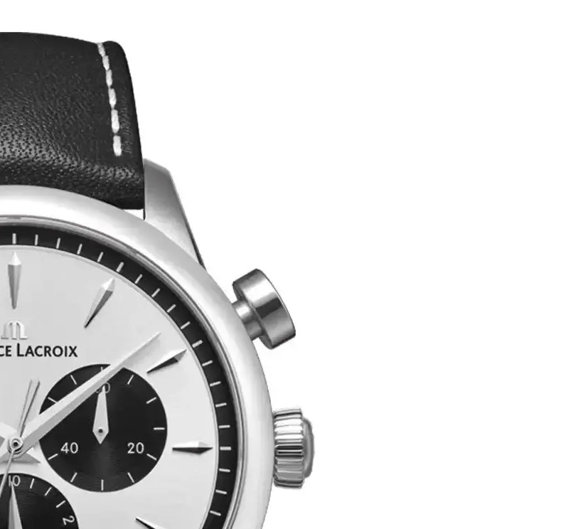 Maurice Lacroix 1975 Quartz Chronograph 751038-SS001-130-2 - zegarek męski 5