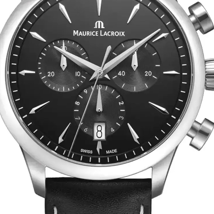 Maurice Lacroix 1975 Quartz Chronograph 751038-SS001-330-2 - zegarek męski 2