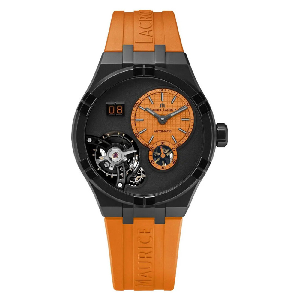 Maurice Lacroix Aikon Master Grand Date Technicolour AI6118-DLB0J-530-J - zegarek męski 7