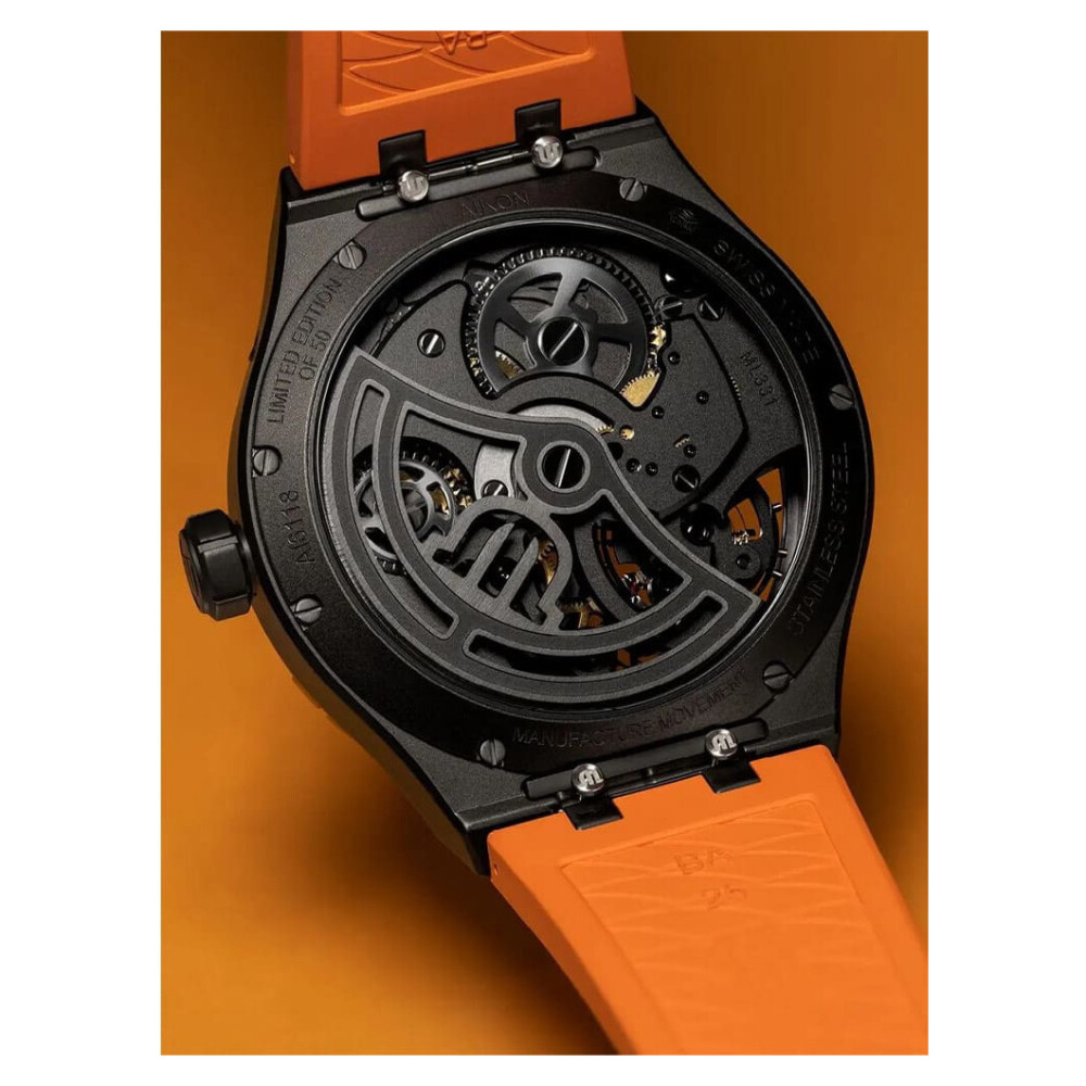 Maurice Lacroix Aikon Master Grand Date Technicolour AI6118-DLB0J-530-J - zegarek męski 9