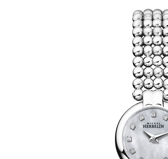 Michel Herbelin 17433/B59 PERLES - zegarek damski 4