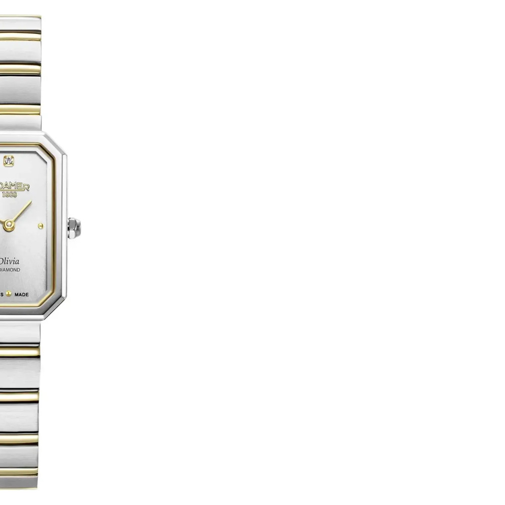 Roamer Olivia Diamond 627845 47 19 20 z diamentem na tarczy - zegarek damski 6