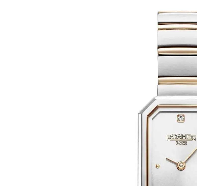 Roamer Olivia Diamond 627845 49 19 20 z diamentem na tarczy - zegarek damski 4