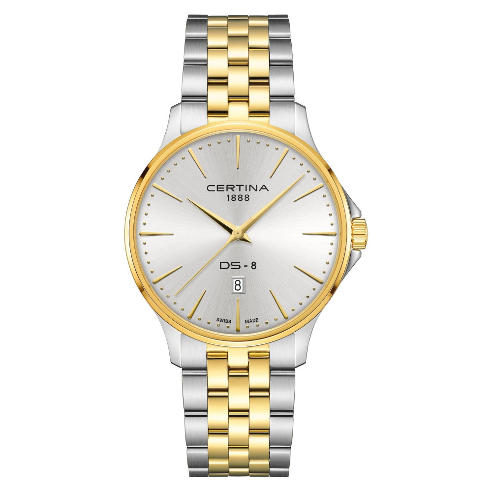 Certina C045.410.22.031.00 DS-8 Gent 40mm - zegarek męski 1