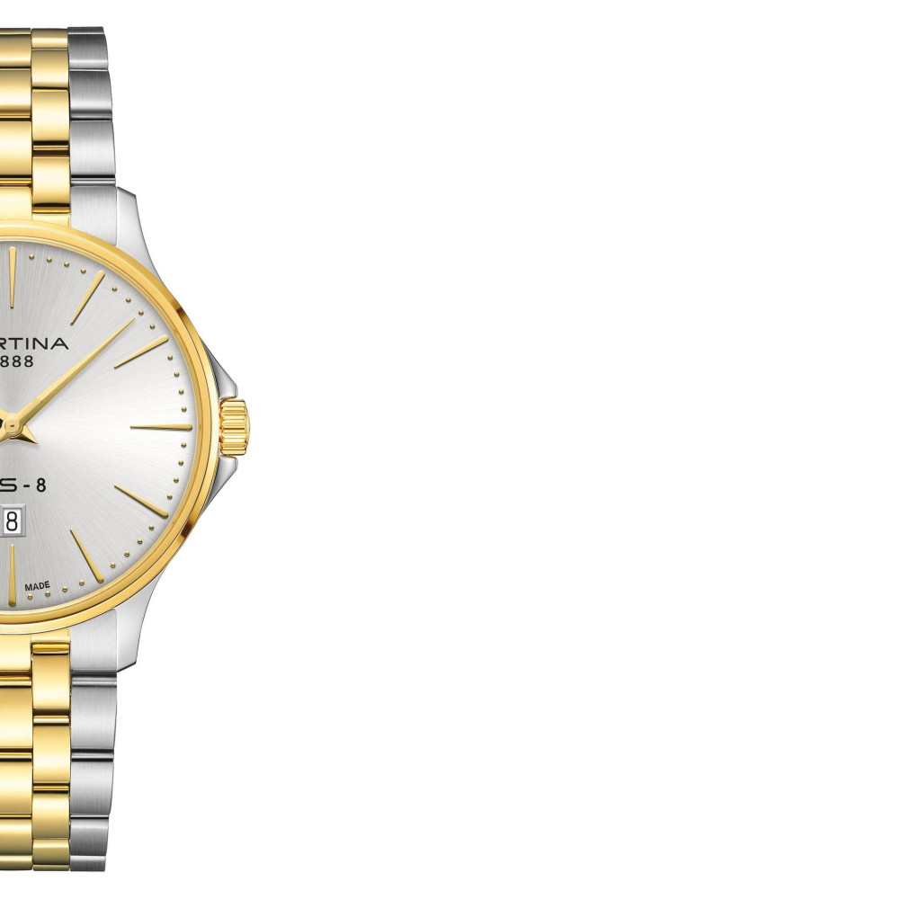 Certina C045.410.22.031.00 DS-8 Gent 40mm - zegarek męski 6