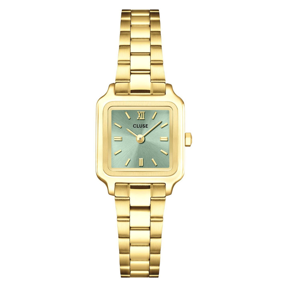 Cluse CW15505 Gracieuse Mini Steel Sage Green Gold - zegarek damski 1