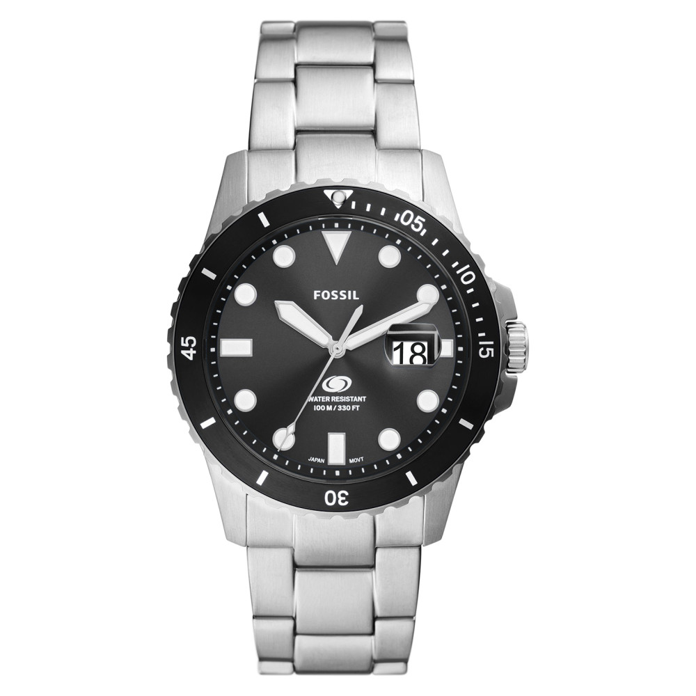 Fossil FS6032 BLUE Stainless Steel 42mm - zegarek męski 1