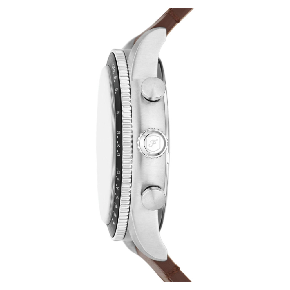 Fossil FS6042 SPORT TOURER Chronograph Brown Leather Strap 42mm - zegarek męski 7