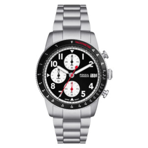 Fossil FS6045 SPORT TOURER Chronograph Stainless Steel 42mm - zegarek męski
