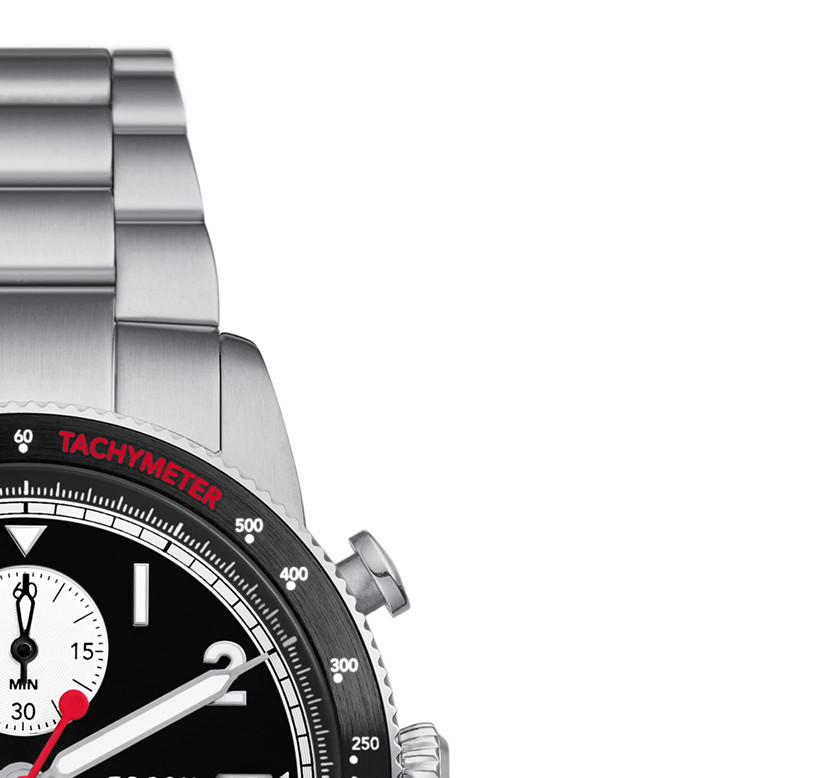 Fossil FS6045 SPORT TOURER Chronograph Stainless Steel 42mm - zegarek męski 5