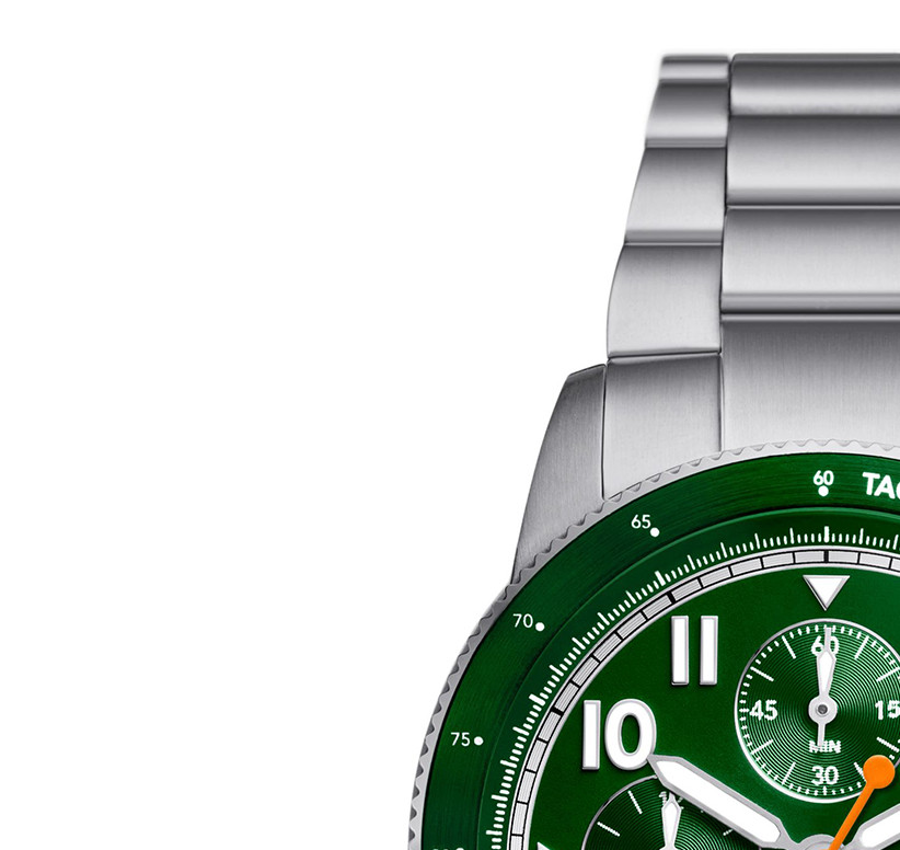 Fossil FS6048 SPORT TOURER Stainless Steel 42mm - zegarek męski 4