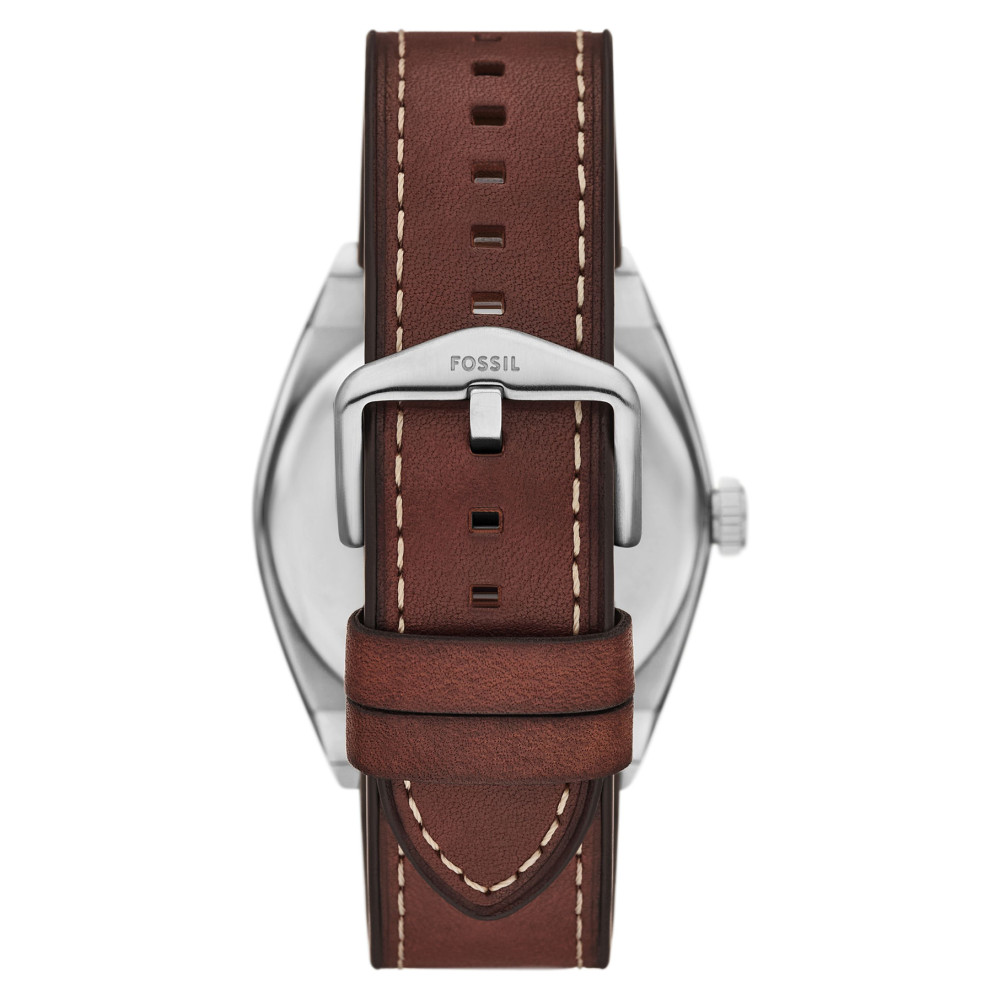 Fossil FS6080SET Brown Leather Strap Gift Set 41mm - zegarek męski 7