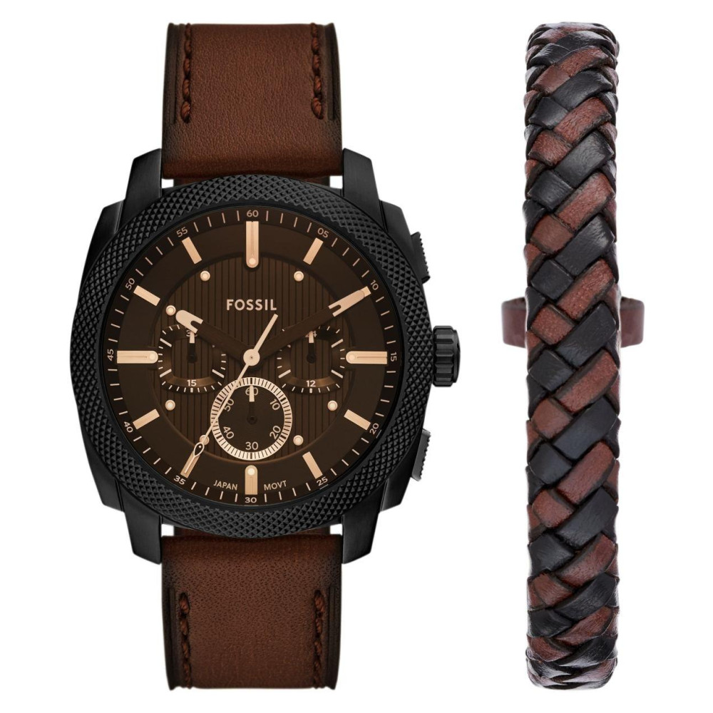 Fossil FS6102SET Machine Chronograph SET - zegarek męski 1