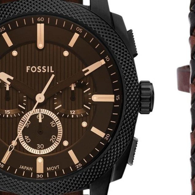 Fossil FS6102SET Machine Chronograph SET - zegarek męski 2