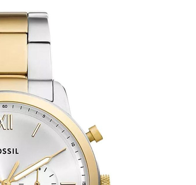 Fossil FS6112 Neutra Chronograph Bicolor Stainless Steel 44mm - zegarek męski 5