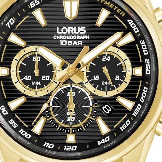 Lorus RT324LX9 Sports Solar Chronograph - zegarek męski 2