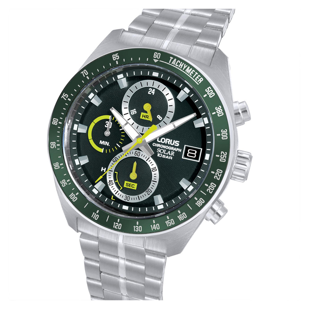 Lorus RZ619AX9 Sports Solar Chronograph - zegarek męski 7