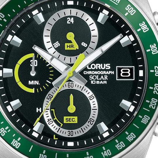 Lorus RZ619AX9 Sports Solar Chronograph - zegarek męski 2