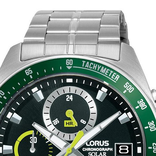 Lorus RZ619AX9 Sports Solar Chronograph - zegarek męski 3