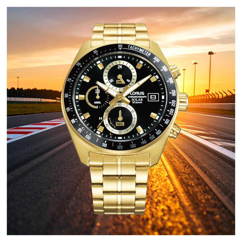 Lorus RZ622AX9 Sports Solar Chronograph - zegarek męski 9