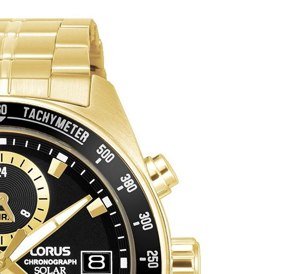 Lorus RZ622AX9 Sports Solar Chronograph - zegarek męski 5