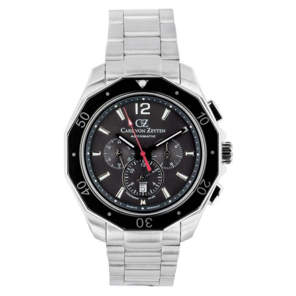 Carl von Zeyten CVZ0079GYMS Hausach Automatic Limited Edition - zegarek męski 1