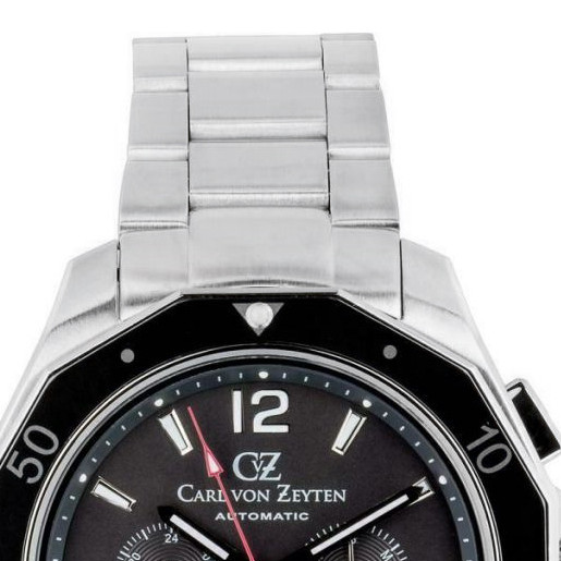 Carl von Zeyten CVZ0079GYMS Hausach Automatic Limited Edition - zegarek męski 3